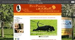 Desktop Screenshot of pets-pleasure.com