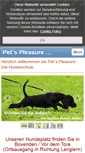 Mobile Screenshot of pets-pleasure.com